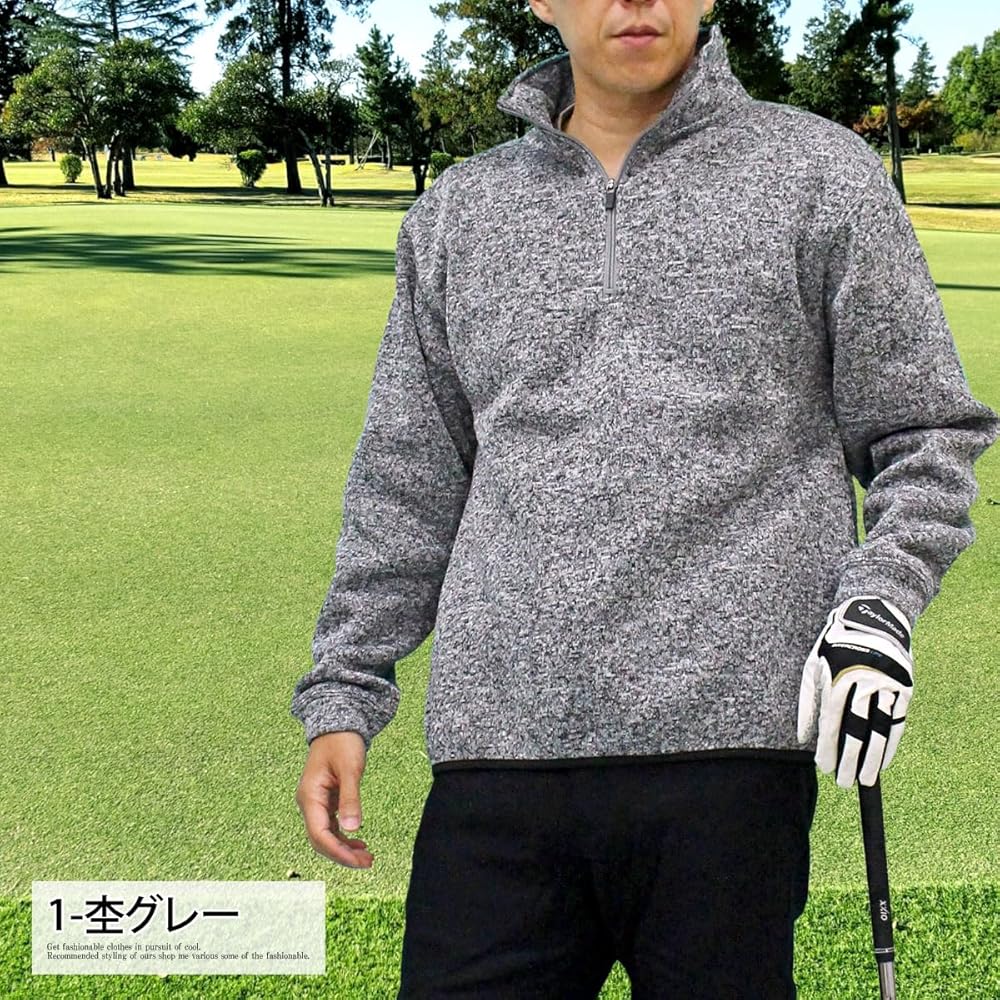 ゴルフィッカーズ　襟付半袖トレーナー　ブラウン×白　メンズ　M ゴルフウェア 81zNzsU9+jL._UY1000_.jpg